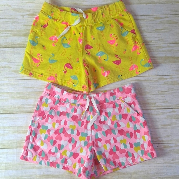 Carter's Kids Girls Shorts - 2 Pair - Picture 1 of 5